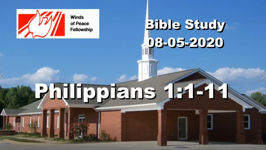 Philippians 1:1-11 Bible Study | WOP Church Online